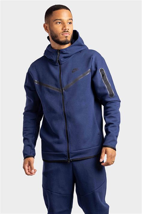 nike tech fleece trainingspak donkerblauw|sport trainingspakken.